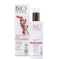 Active age goji latte-olio detergente viso-occhi