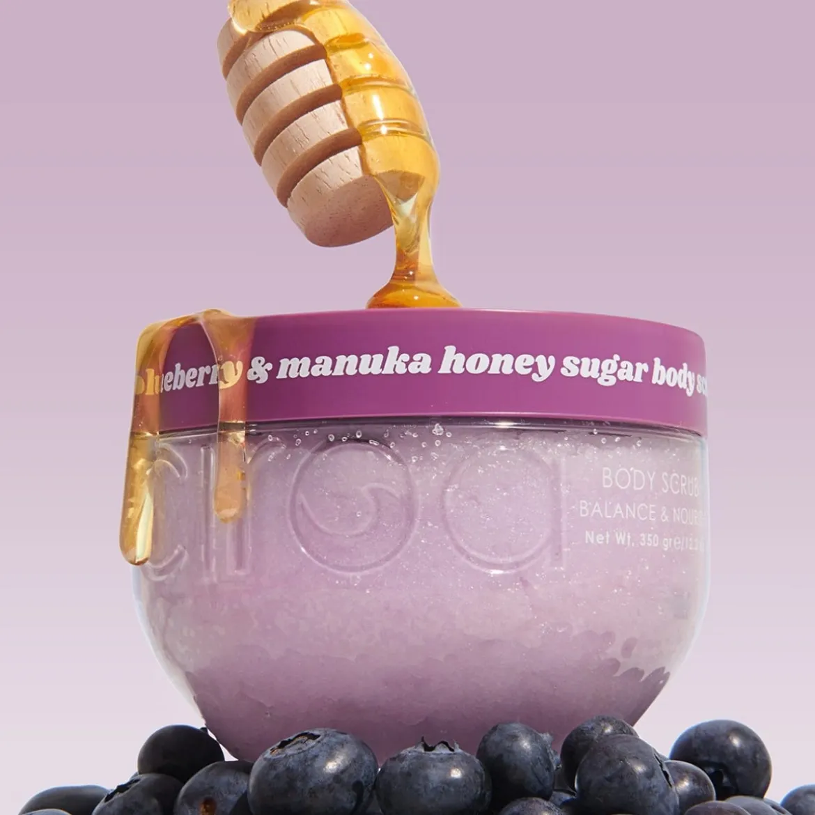 Blueberry & Manuka Honey Body Scrub