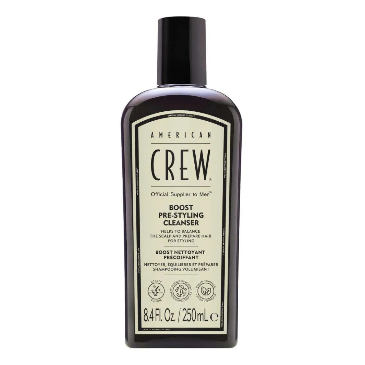 Boost pre-styling shampoo
