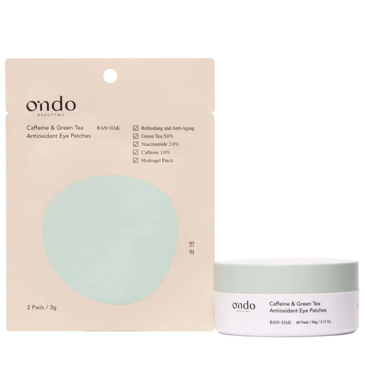 Caffeine & Green Tea Antioxidant Eye Patches