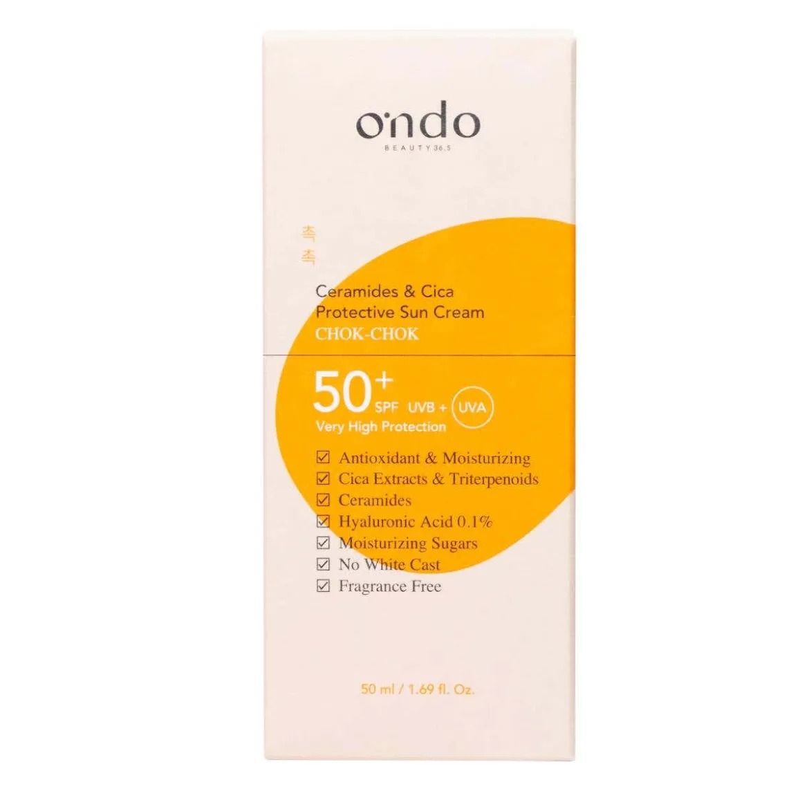 Ceramide & Cica Protective Sun Cream SPF50+