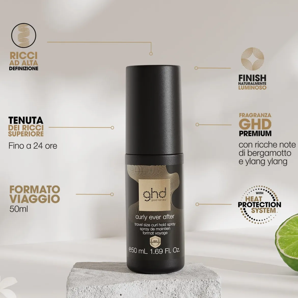 Curly Ever After Mini spray fissante per ricci