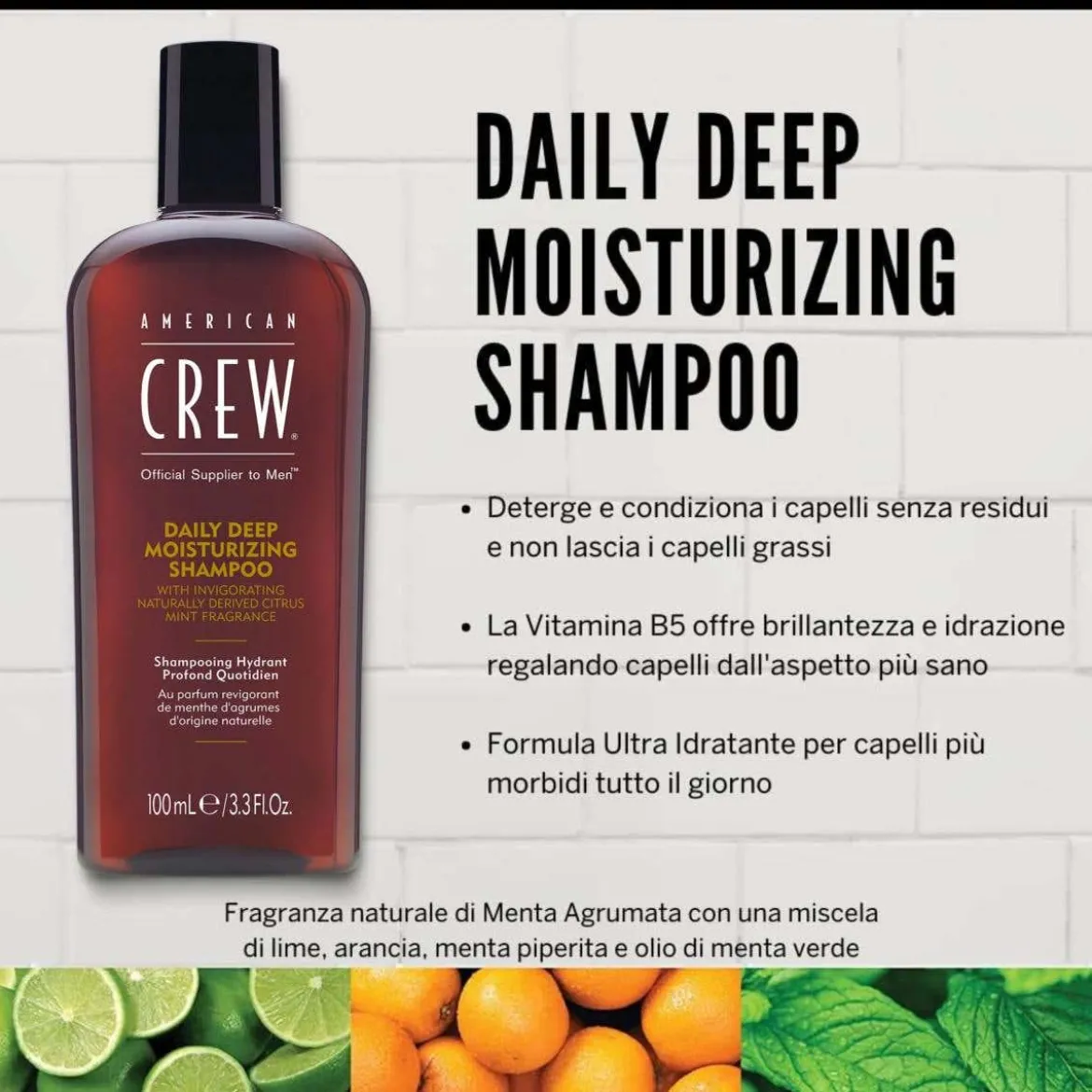 Daily moisturizing shampoo