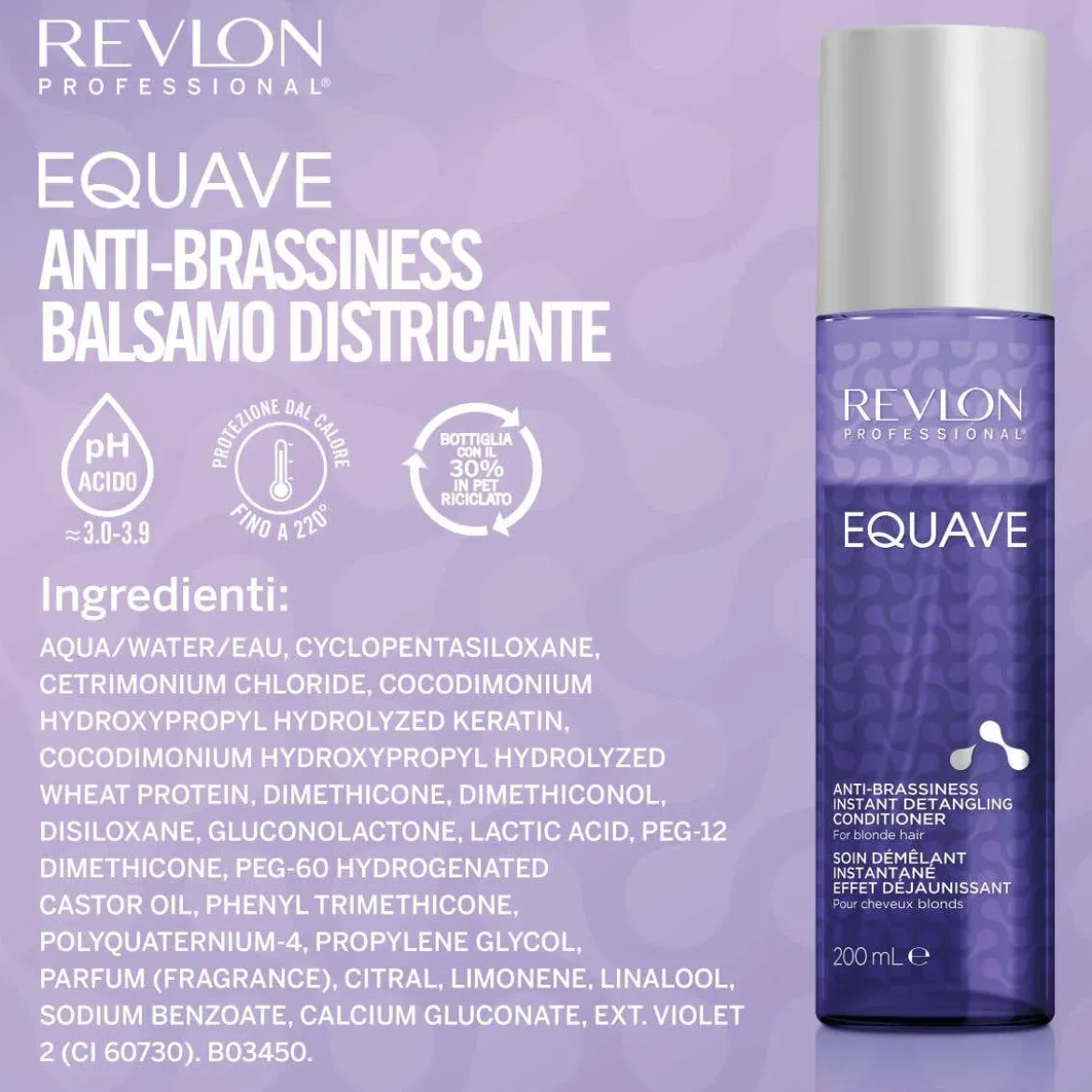 Equave Anti-Brassiness Bi-Phase Detangling Conditioner