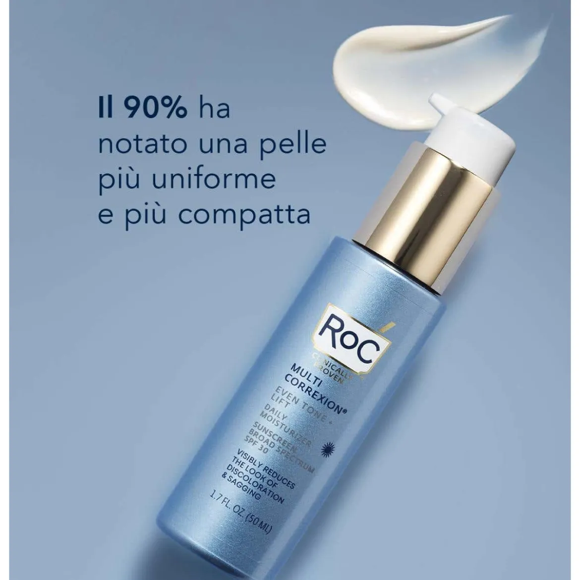 Even Tone + Lift Idratante Viso con SPF30