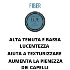 Fiber high hold low shine