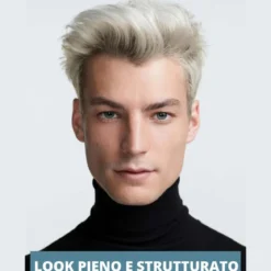 Fiber high hold low shine