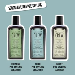 Fiber pre-styling shampoo