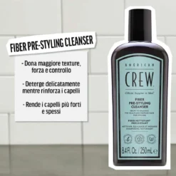 Fiber pre-styling shampoo
