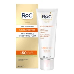 Fluido Solare Viso SPF 50+ Anti-rughe Levigante