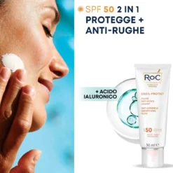 Fluido Solare Viso SPF 50+ Anti-rughe Levigante