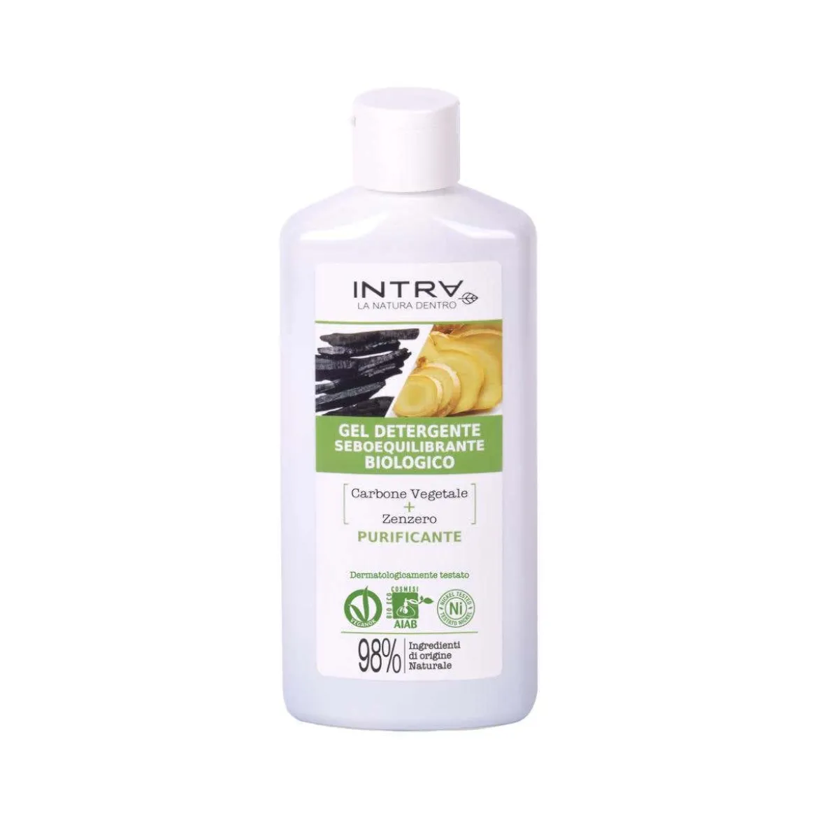 Gel detergente carbone & zenzero