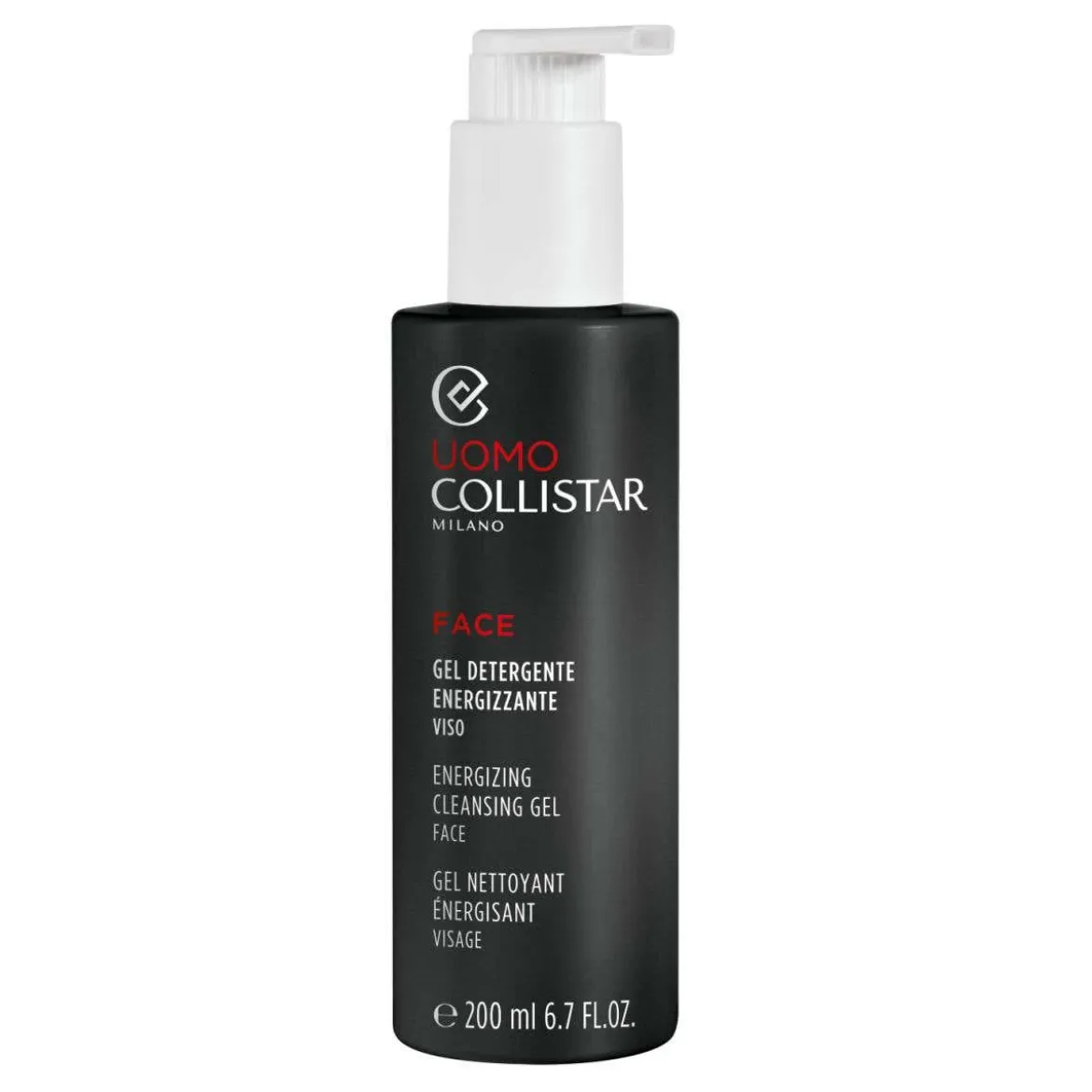 Gel detergente energizzante viso
