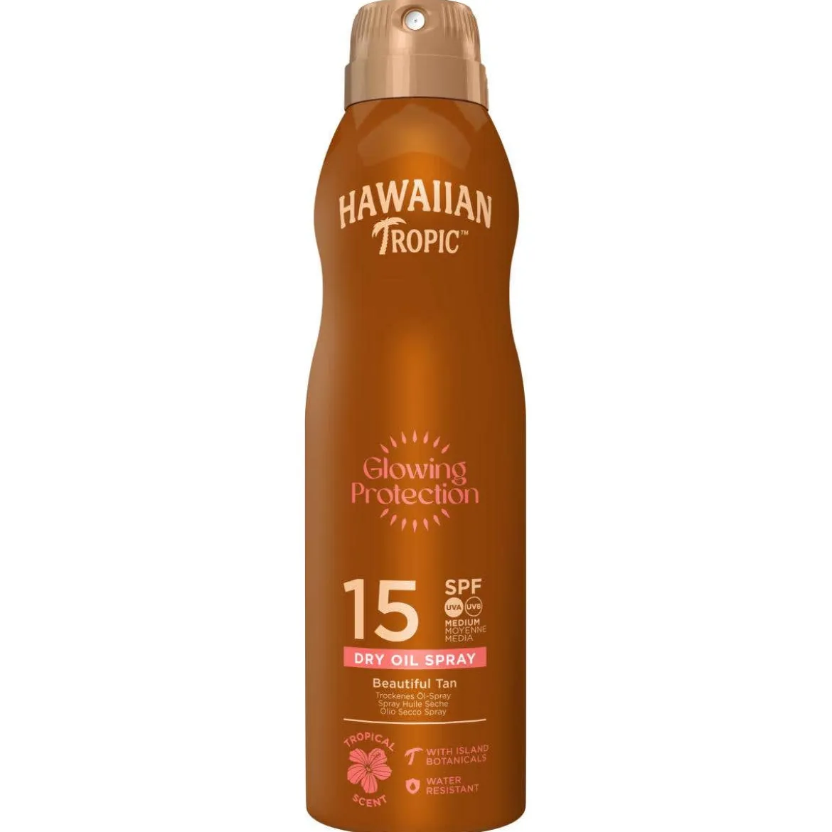 Glowing Protection Dry Oil Can Spray SPF15