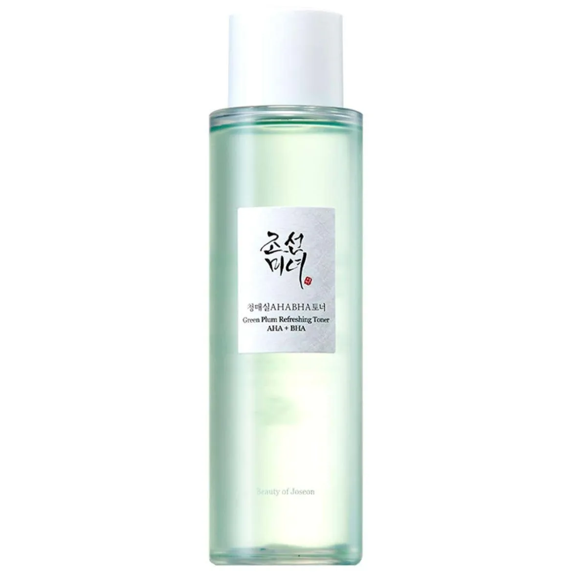 Green plum refreshing toner: aha + bha