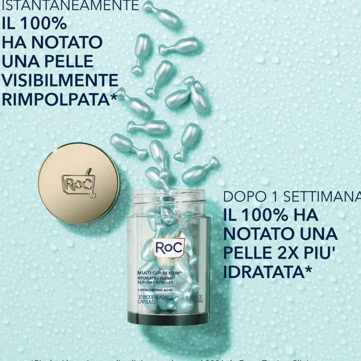 Hydrate + Plump Siero viso in capsule