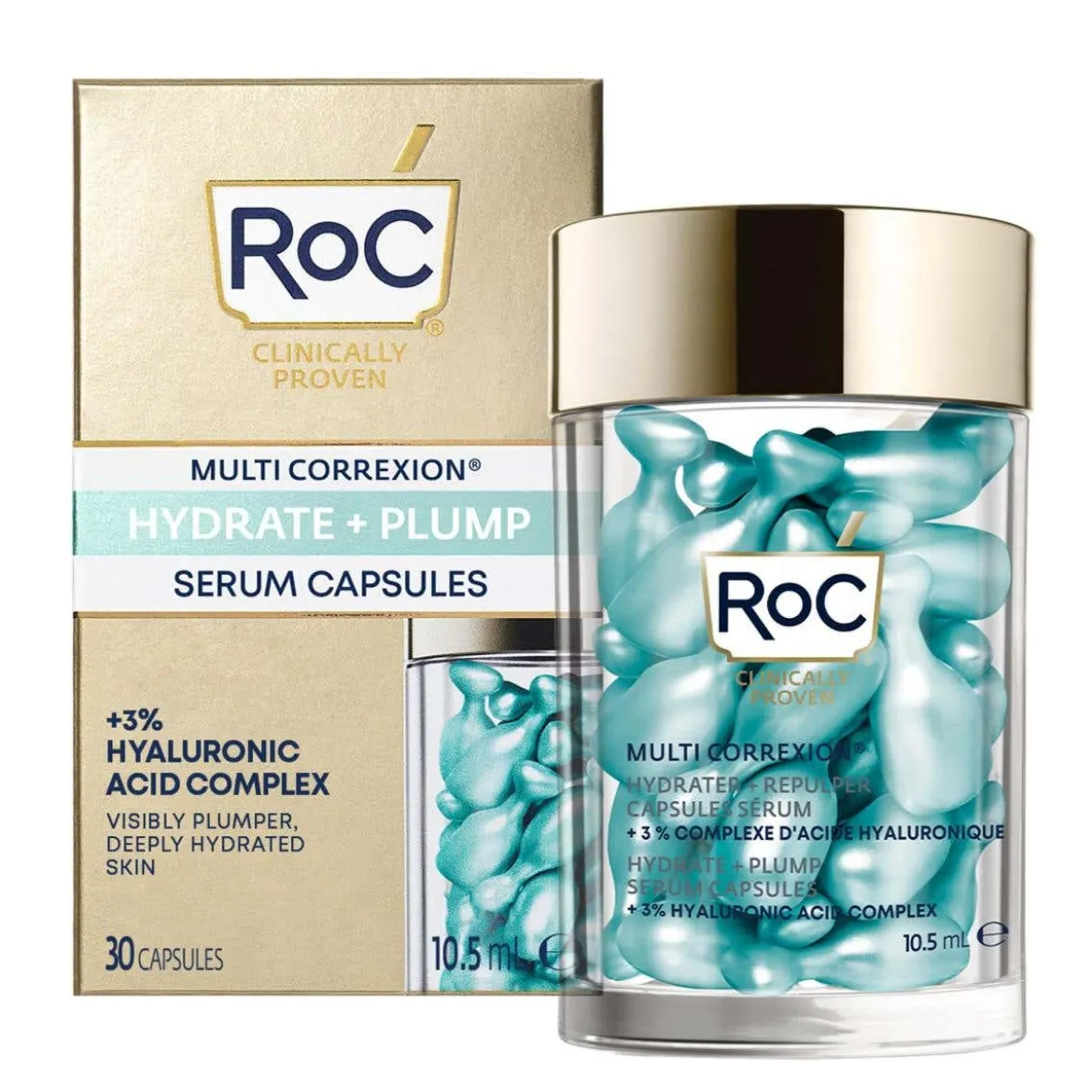Hydrate + Plump Siero viso in capsule