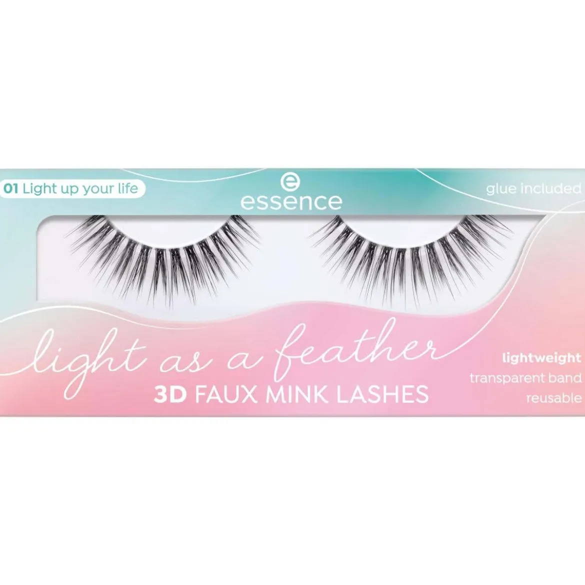 Light as a feather Ciglia finte effetto visone 3D