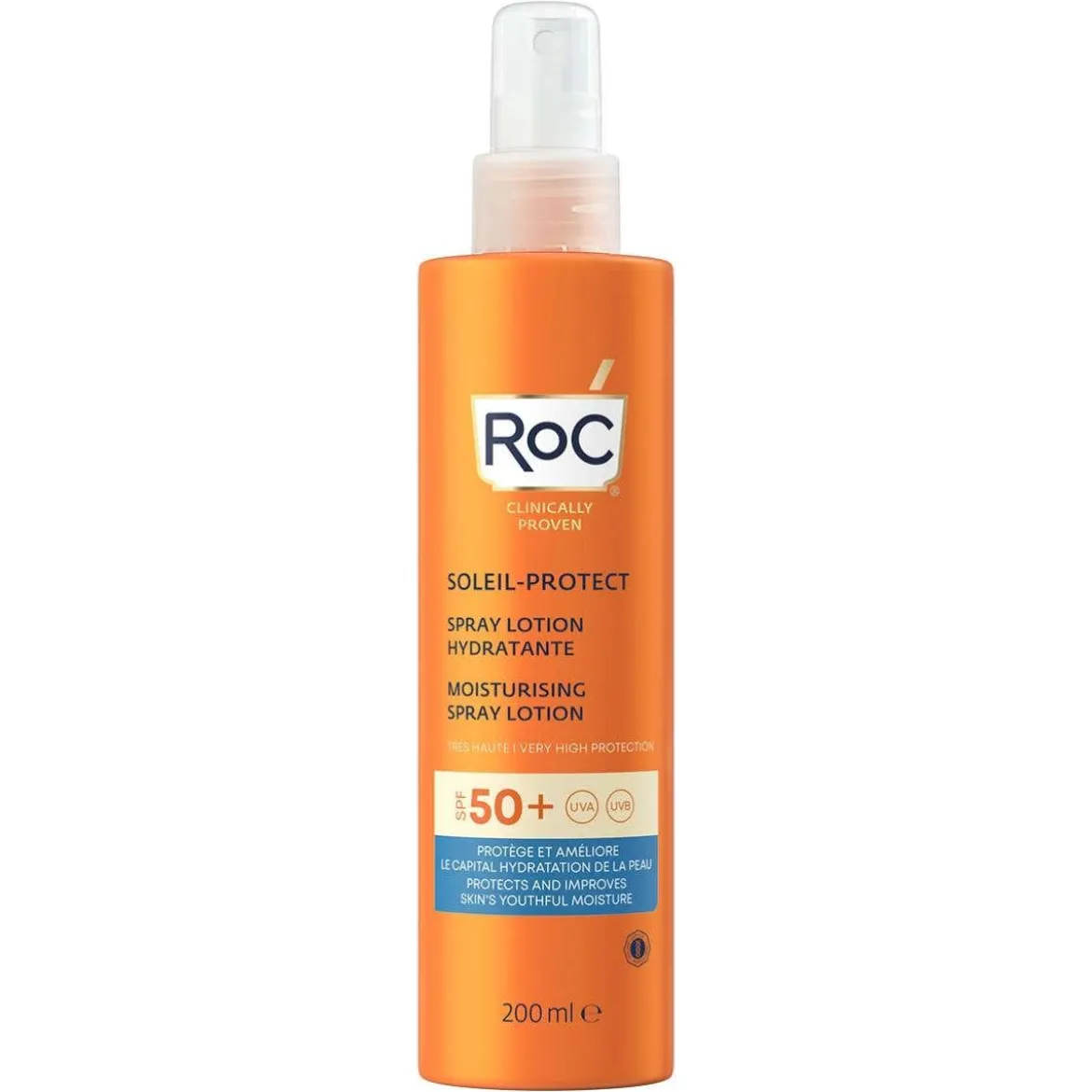 Lozione Spray Solare Corpo SPF50+ Idratante
