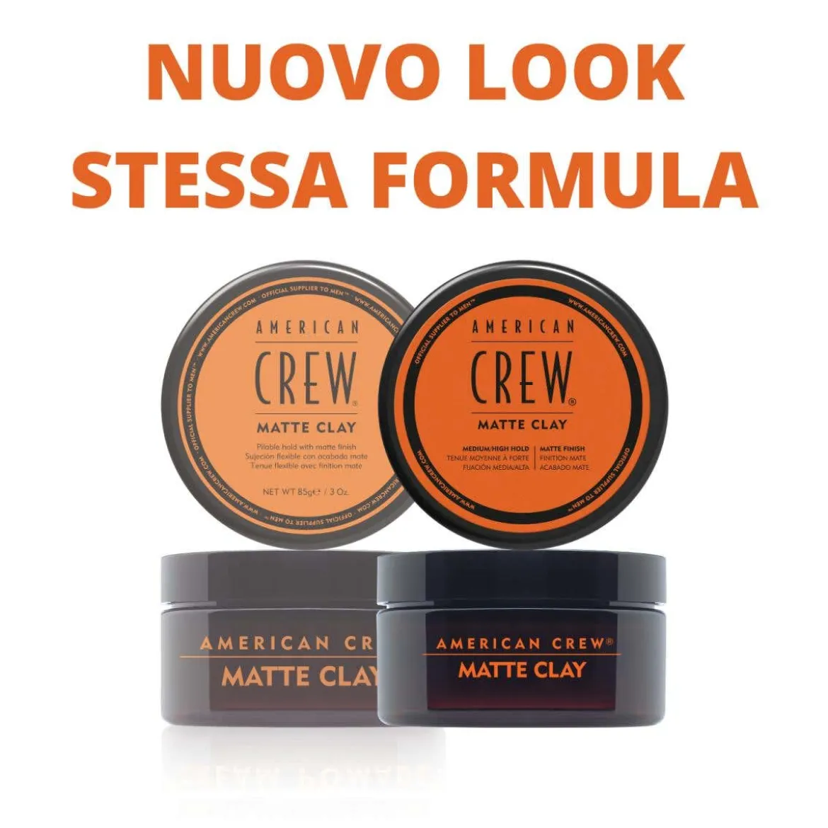 Matte Clay medium-high hold matte finish