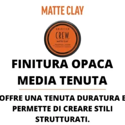 Matte Clay medium-high hold matte finish