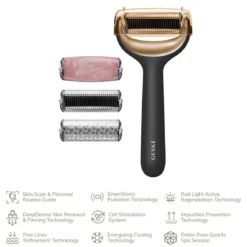 MicroNeedle Face & Body Roller 9 in 1 - GREY