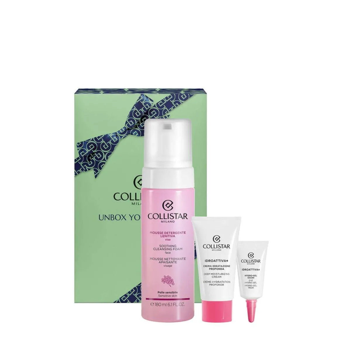 Mousse Detergente Lenitiva Viso Cofanetto