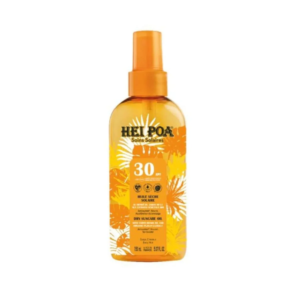 Olio solare Monoï SPF30 corpo e capelli