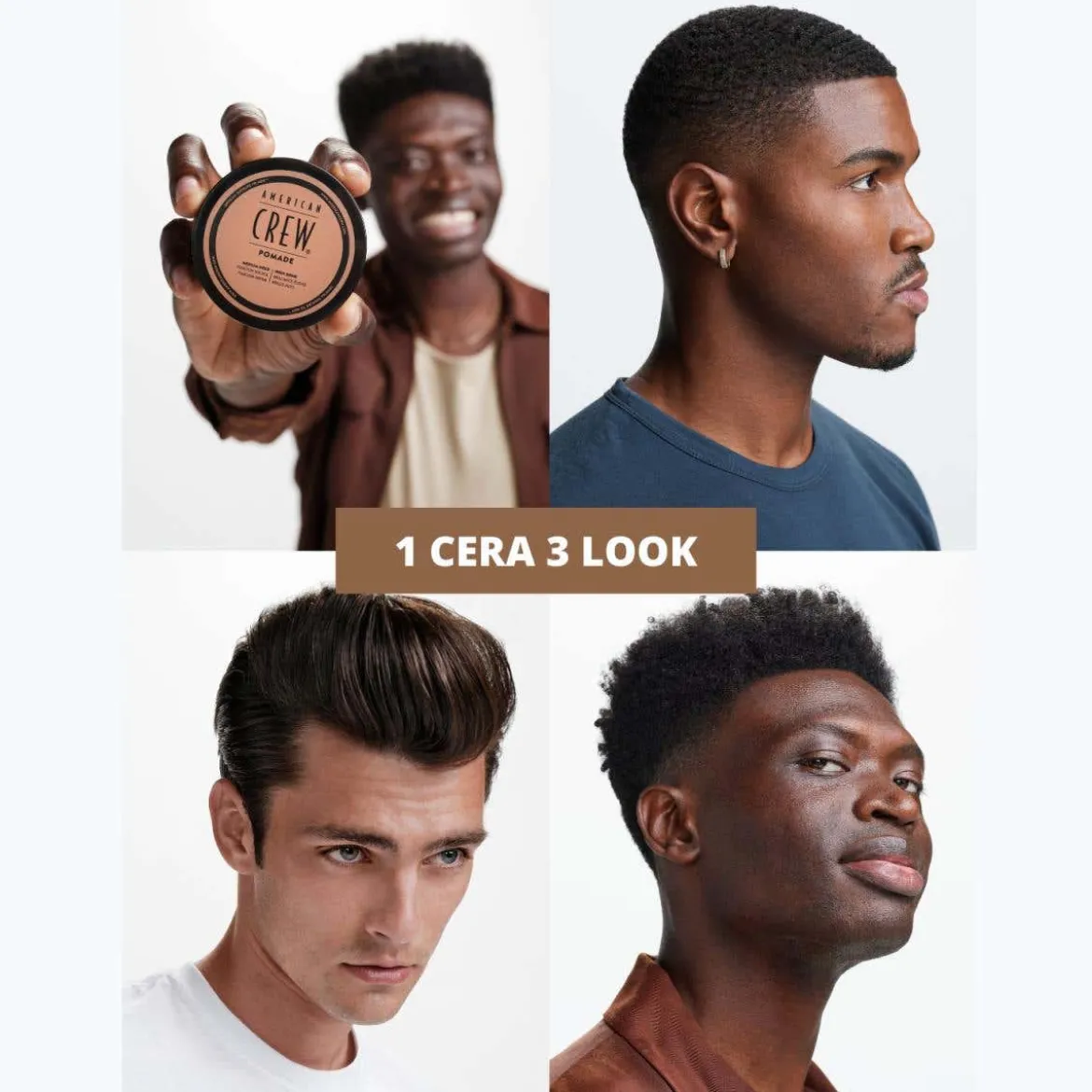 Pomade medium hold high shine
