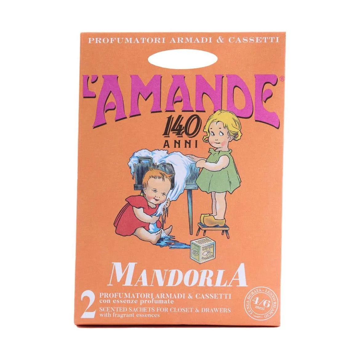 2 Profumatori Armadi & Cassetti con essenze profumate Mandorla