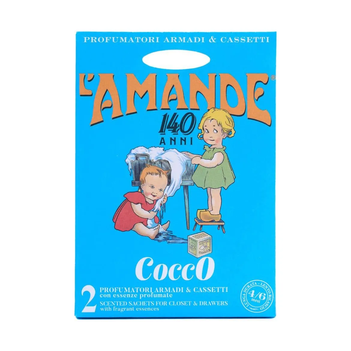 2 Profumatori Armadi & Cassetti con essenze profumate Cocco
