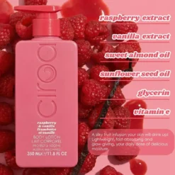 Raspberry & Vanilla Body Lotion