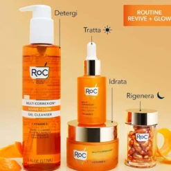 Revive + Glow Siero Viso Notte in capsule