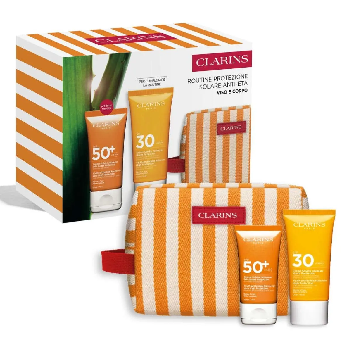 Routine protezione solare viso SPF50+ Cofanetto