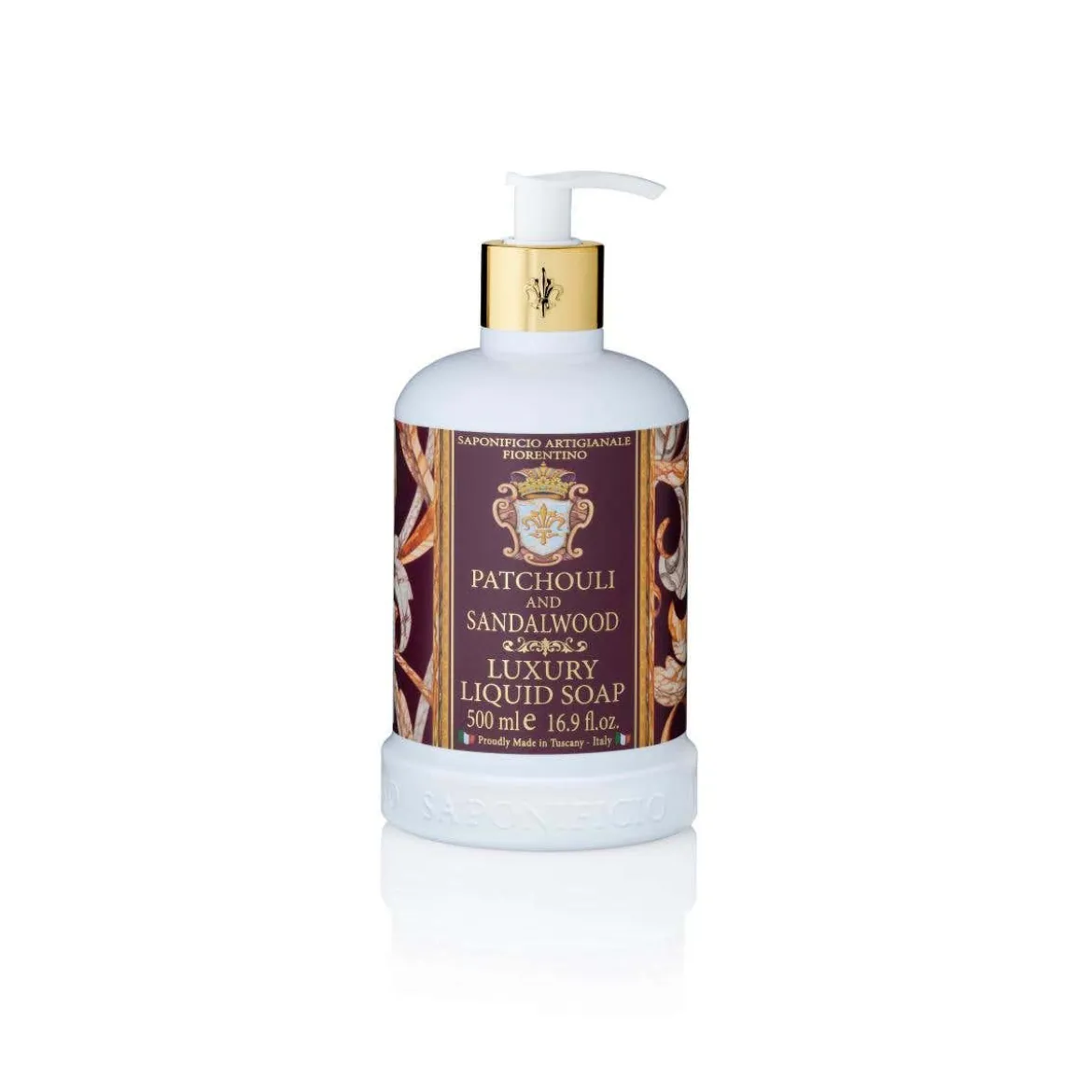 Sapone mani liquido al profumo di Patchouli e Sandalo