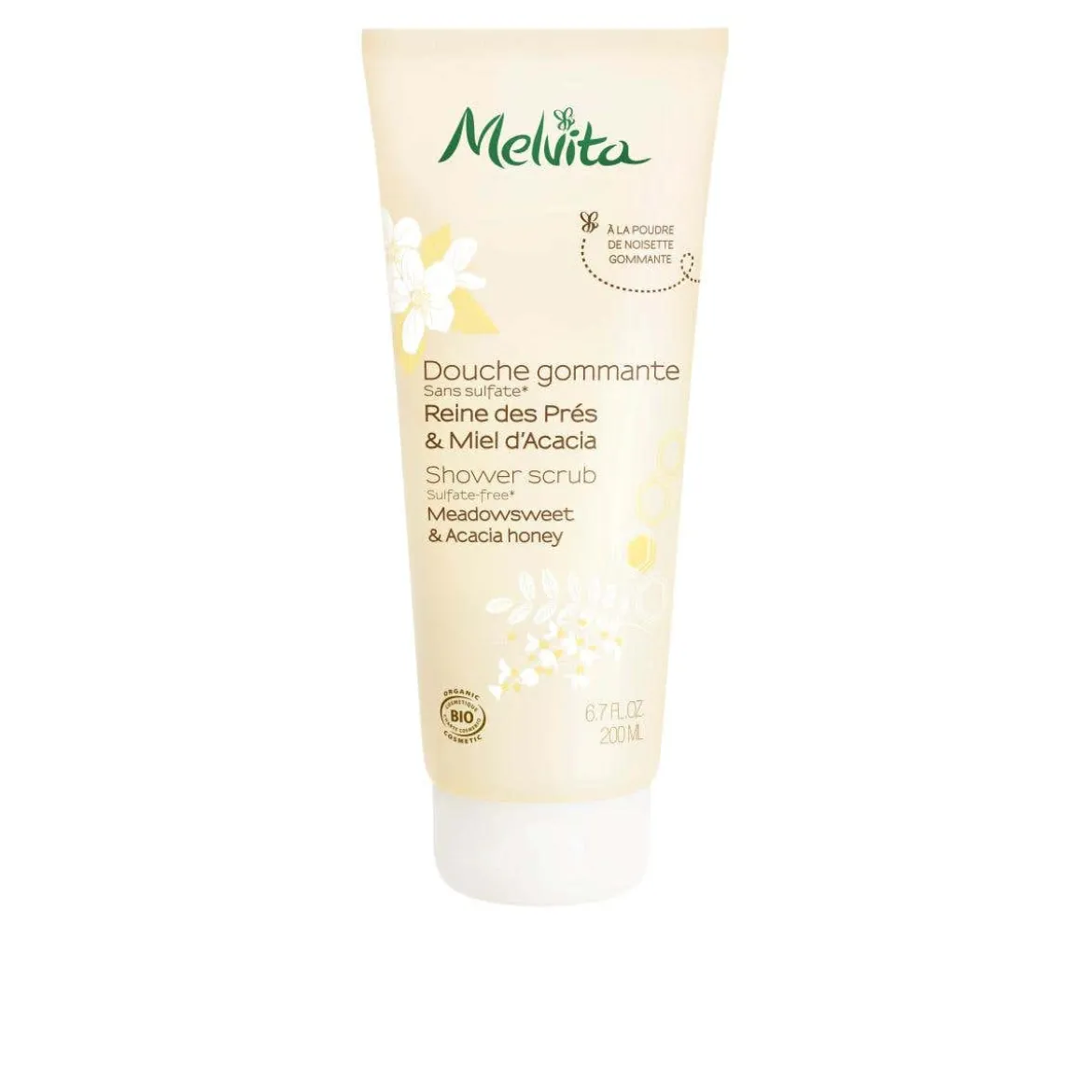 Scrub Doccia Olmaria e Miele D'Acacia