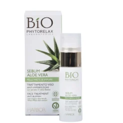 Sebum aloe vera trattamento anti-imperfezioni