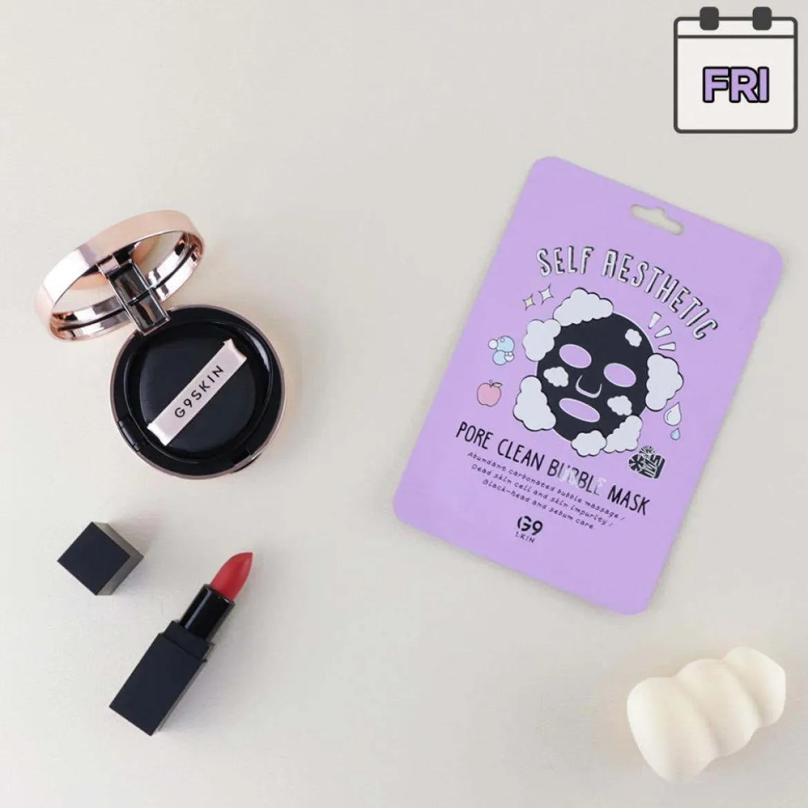 Self Aesthetic Pore Clean Bubble Mask Maschera