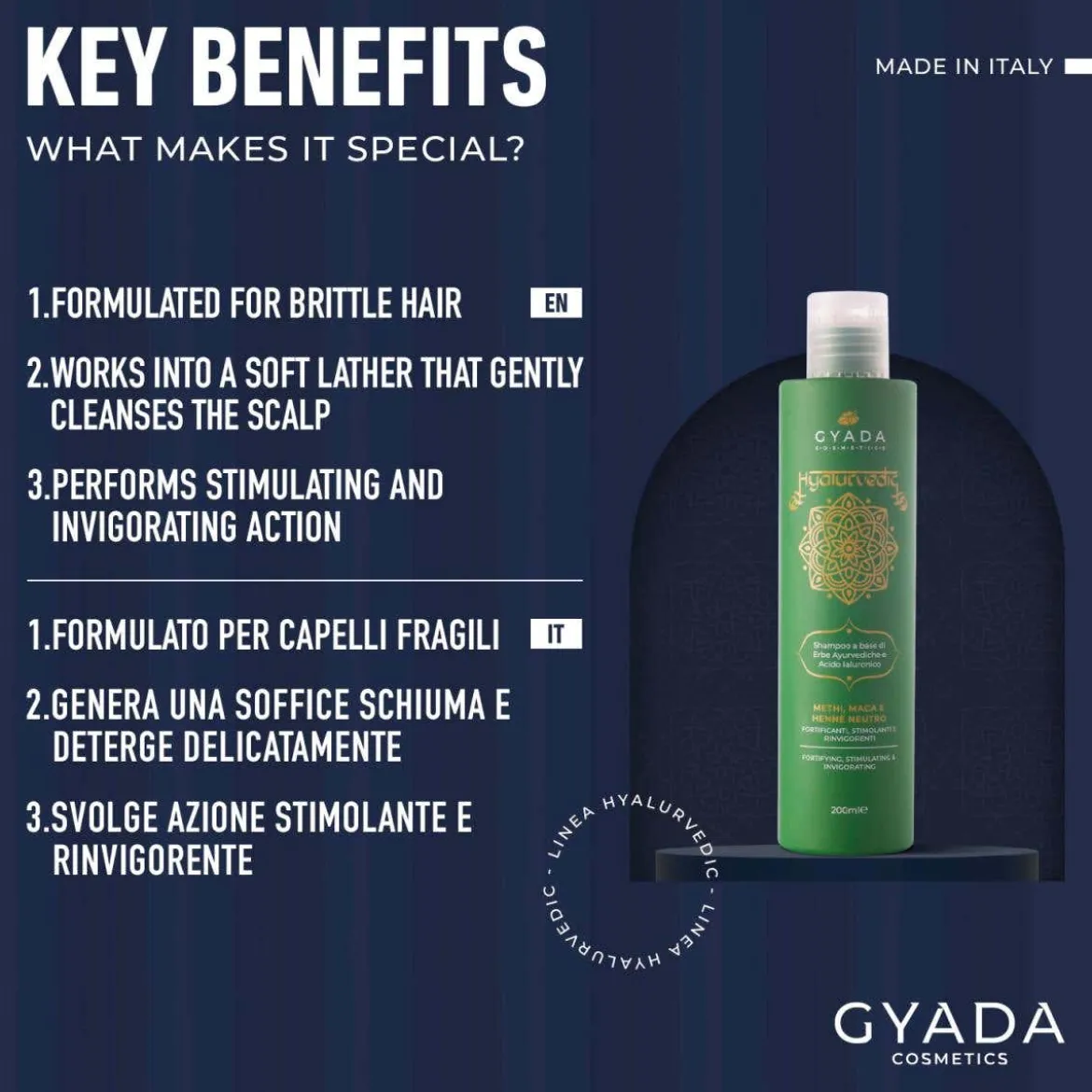 Shampoo Ayurvedico Fortificante