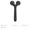 Sonic Facial & Body Roller 4 in 1 - GREY