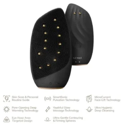 Sonic Thermo Facial Brush & Face-Lifter 8 in 1 - GREY
