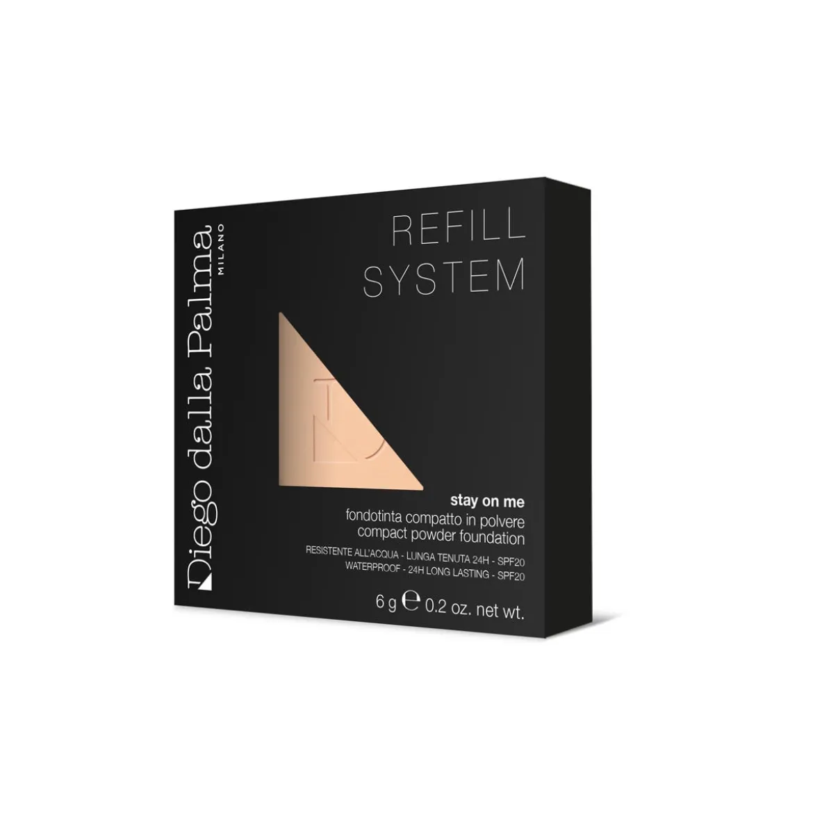 Stay-on-me Waterproof powder foundation SPF20 H24
