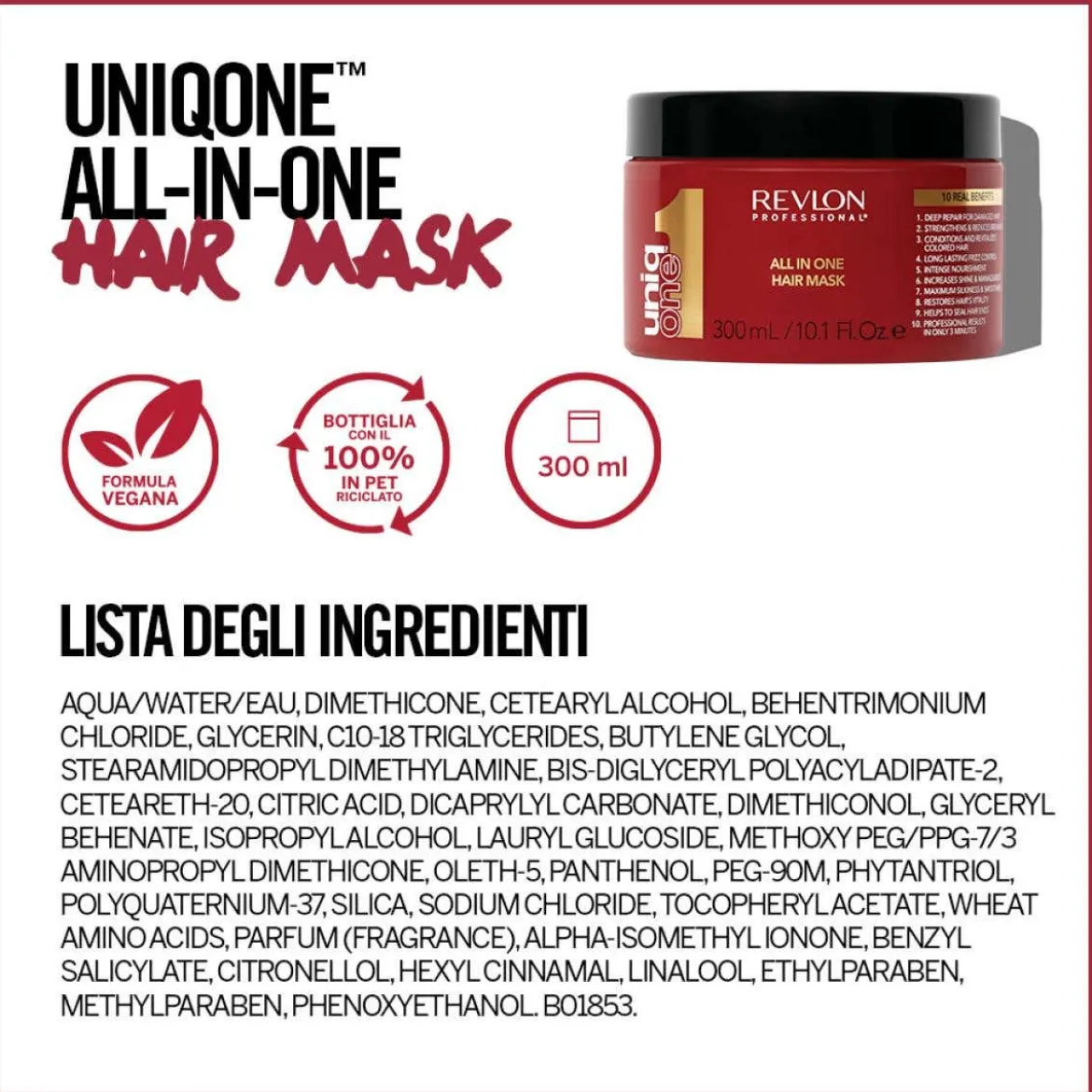 Uniqone All In One Hair Mask
