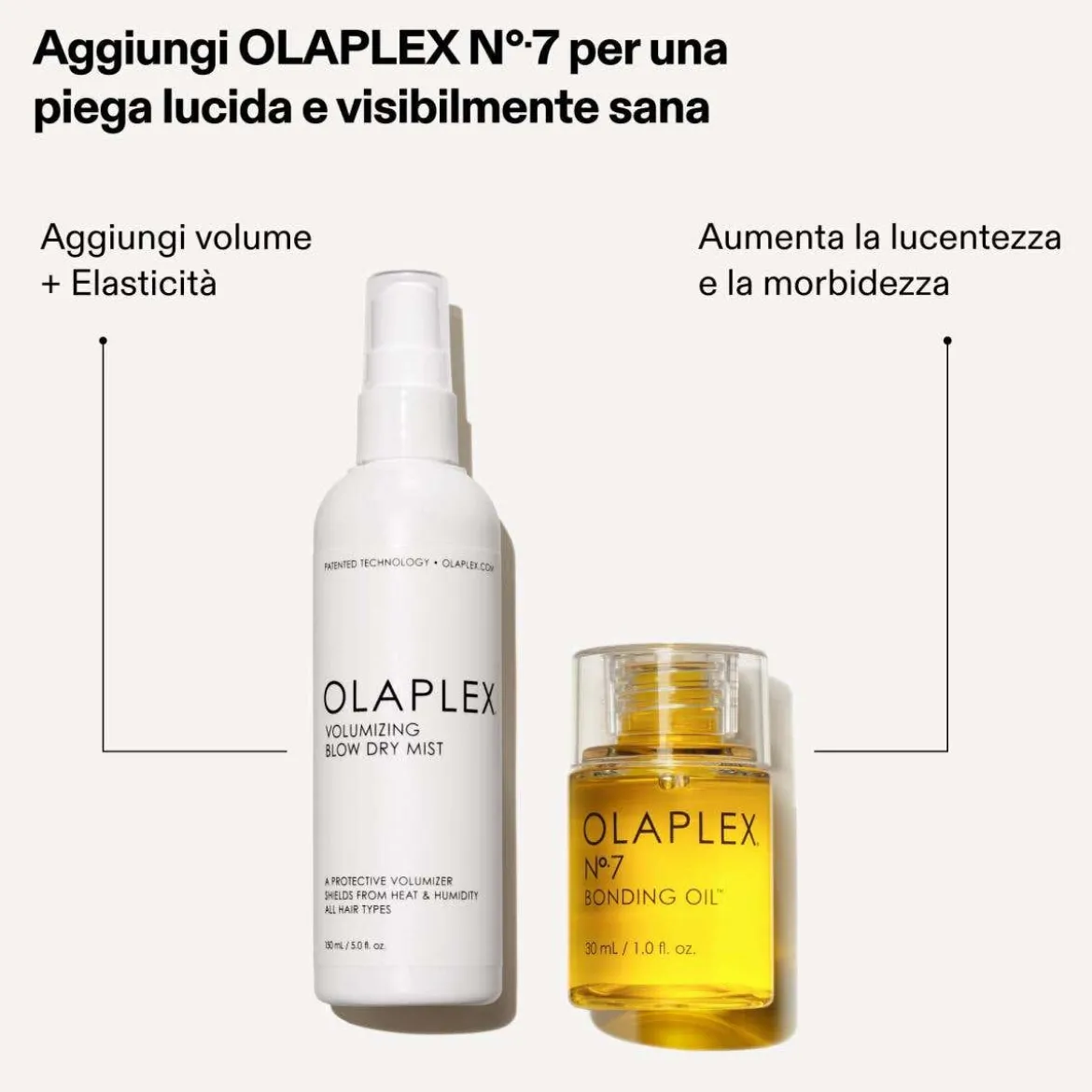 Volumizing blow dry mist